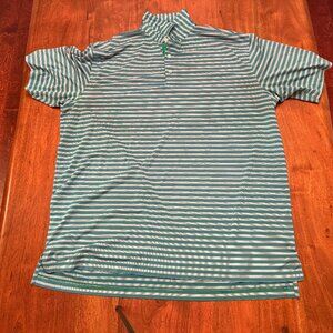 Green Peter Millar Men's Summer Comfort Performance Polo